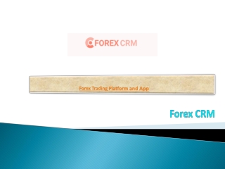 Forex Trading Platform and App