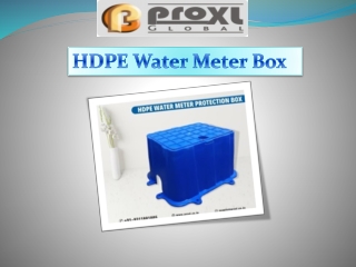 Order HDPE Water Meter Box