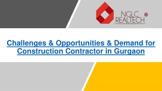 Construction Contractor in Gurgaon Are The Best Choice
