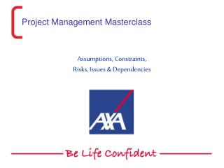 Project Management Masterclass