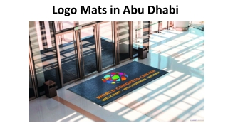 Logo Mats in Abu Dhabi
