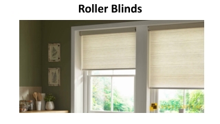 Roller Blinds in Abu Dhabi