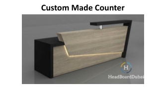 CUSTOM MADE COUNTER IN DUBAI