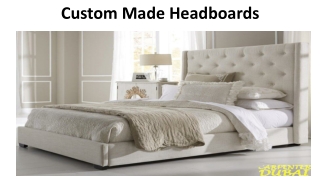 Custom Made Headboards in Dubai