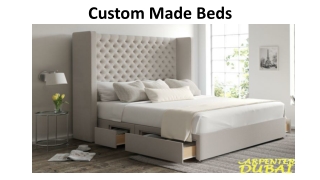 Custom Made Beds in Dubai