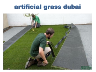 artificial grass dubai