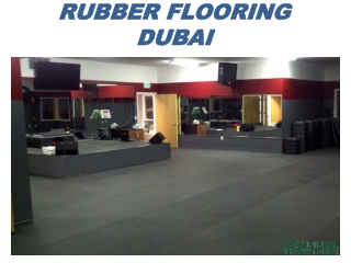 rubber flooring dubai