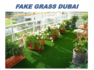 fake grass dubai