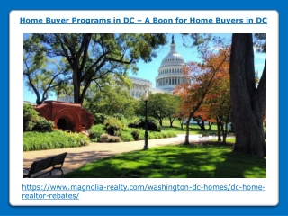 Home Buyer Programs in DC - A Boon for Home Buyers in DC