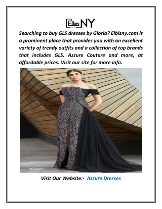 Azzure Dresses | Elbisny.com