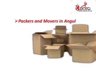 Packers and movers in Angul