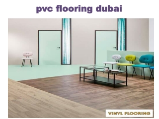 pvc flooring dubai