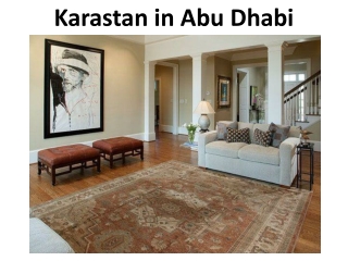 Karastan in Abu Dhabi