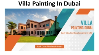 Villa Painting In Dubai
