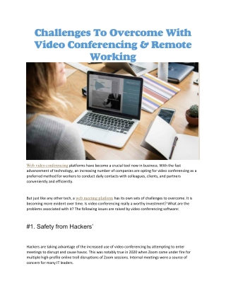 web meeting platform