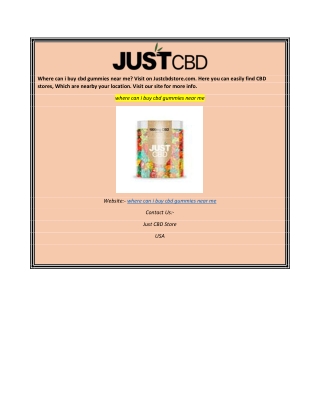 where can i buy cbd gummies near me