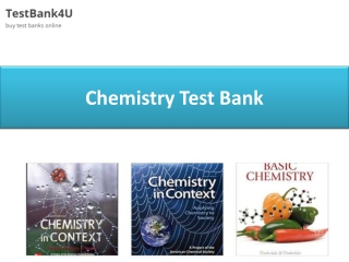Chemistry Test Bank
