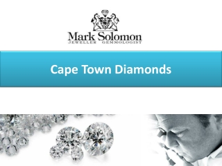 Cape Town Diamonds