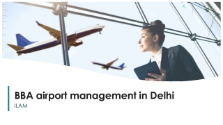 BBA Airport Management in Delhi