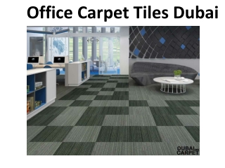 Office Carpet Tiles Dubai