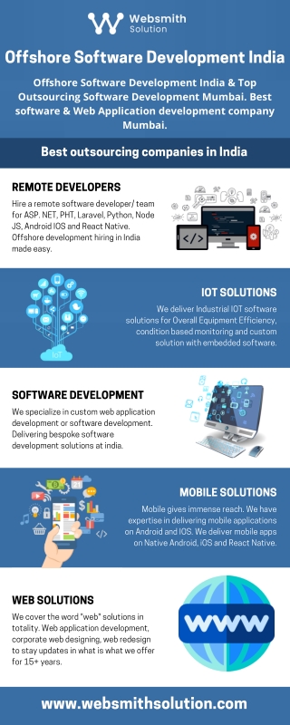 Offshore Software Development India and Outsource Web Application Development Mumbai
