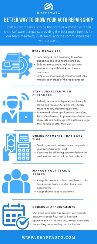 Shyftauto – Better way to grow your auto repair shop