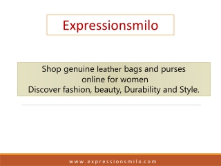 Expressionsmilo - Genuine Leather Canada
