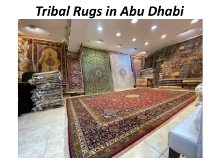 Tribal Rugs in Abu Dhabi