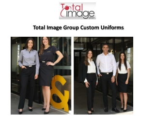 Total Image group custom uniforms