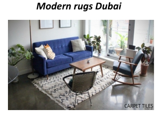 Modern rugs Dubai
