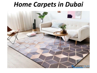 Home Carpets in Dubai