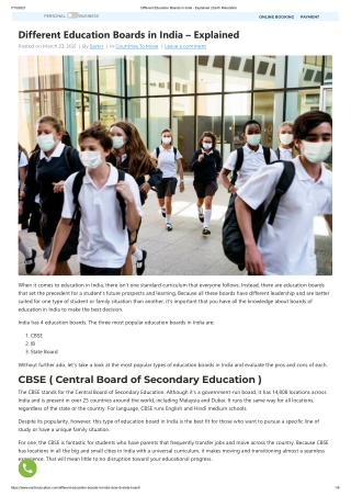 Different Education Boards in India - Explained _ Earth Relocation