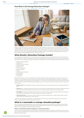 How Much is the Average Relocation Package_ _ Earth Relocation