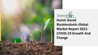 Global Humic Based Biostimulants Market 2021 In-Depth Analysis Of Industry Share