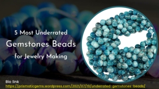 5 most underrated gemstones beads for jewelry making