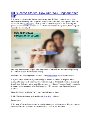 WHAT IS THE IUI PROCESS COST IN INDIA