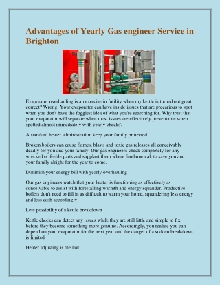 Get The Best Gas Engineer in Southern Cross.