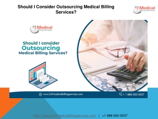 Should I Consider Outsourcing Medical Billing Services