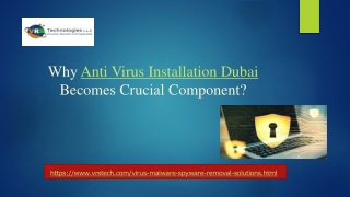 Want to Safeguard your PC with Antivirus Installation Dubai?