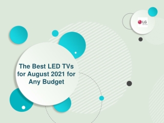 The Best LED TVs for August 2021 for Any Budget