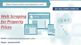 Web Scraping for Property Prices