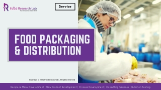 Food , Beverage, & Nutraceuticals Encapsulation and Contract Packaging Services