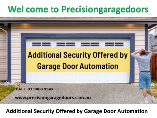 Additional Security Offered by Garage Door Automation