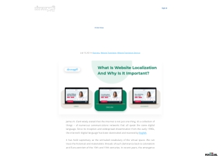 What Is Website Localization And Why Is It Important