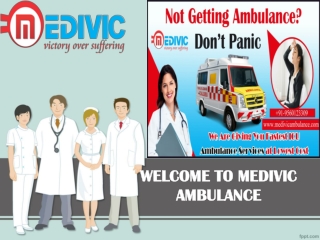 Hire Ventilator Ambulance Service in Kumhrar and Gandhi Maidan by Medivic