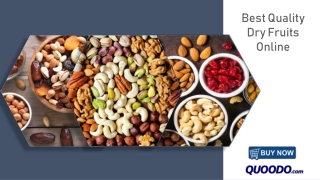 Best Dry Fruits Online Quoodo