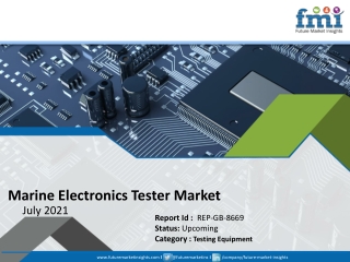 Marine Electronics Tester Market