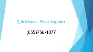 QuickBooks Error Support