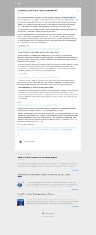 Cloud Security Market is likely to reach US$11.8 bn by 2022