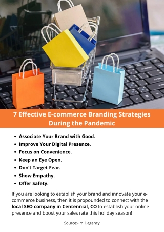 7 Effective E-commerce Branding Strategies During the Pandemic
